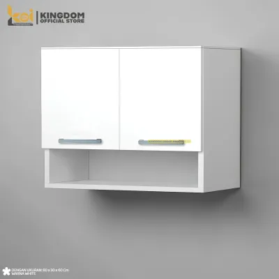 Kingdom Official Indonesia - Kitchen Set Atas Lemari Dapur 2 Pintu Kitchen Set Serbaguna - KSK 201
