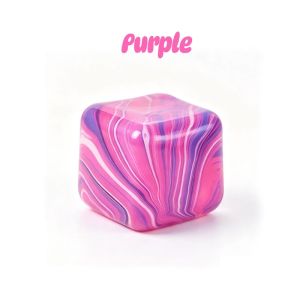 Colorful Ice Cube Maltose Decompression Toy Ice Cube Fidget Toys Squeeze Toy Anti-stress Sensory Toy Pinch for Kids Adults Gift