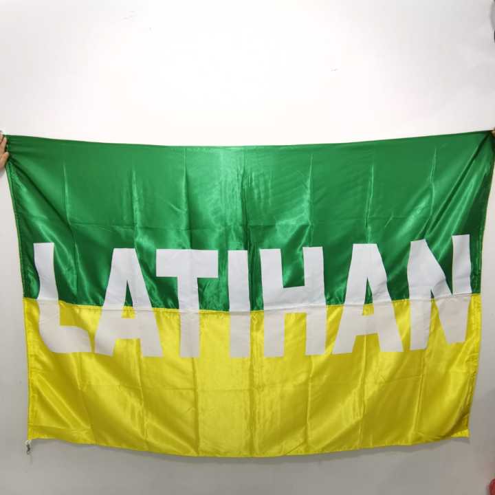 Bendera Latihan Paskibra + Sablon Latihan 150x225 Cm