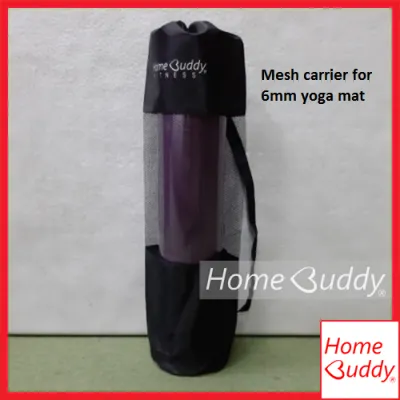 🧘🏻‍♀️SG🧘🏻‍♂️ Yoga Mat BAG. Mesh BAG for 6mm or 10mm yoga mats.Stocks SG.HomeBuddy