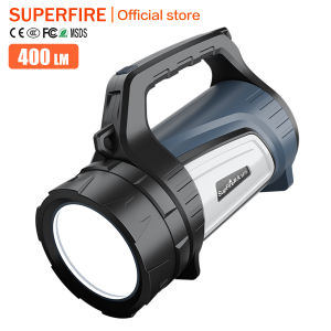 SUPERFIRE M15 LED Flashlight Multi-function Waterproof Searchlight Home Outdoor M16 Torch Light