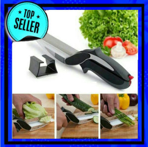 Clever cutter / pisau gunting / gunting dapur / Alat Pemotong Sayur Serbaguna
