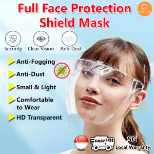 Adult Kids Full Face Shield Acrylic Protective Transparent Cap Face Mask PET Isolation Mask