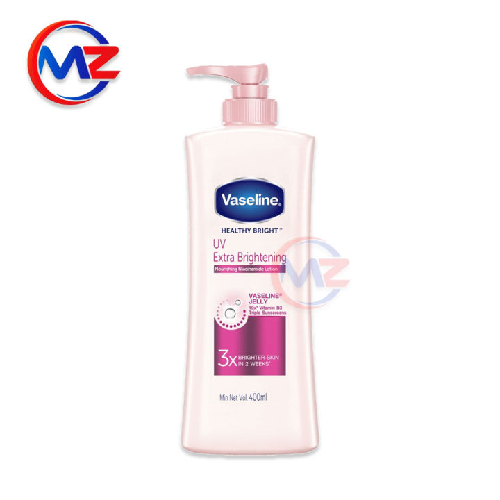 Vaseline Healthy Bright Uv Extra Brightening Lotion 400ml Lazada Ph 6781