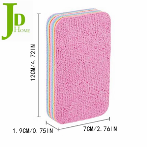 Dishcloths Peelable Layer Cleaning Sponges Nonstick Oil Thickened Scrub Rag Tearable Dish Towel Wipe Thickened Kitchen Cleaning Towel 12 Layers Tearable Cleaning Cloth Strong Absorbent Dish Rags