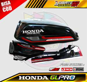 STRIPING VARIASI HONDA GL PRO / STICKER LIST VARIASI MOTOR HONDA GL PRO