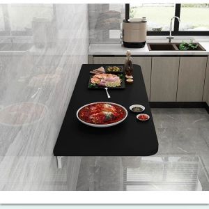 IMMUNI Wall hanging folding table Dining table kitchen operating table snack bar milk tea shop bar table