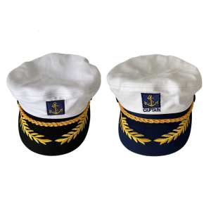 Retro 2000s Theme Sailors Berth Embroidered Hat Adjustable Design For Daily Wear