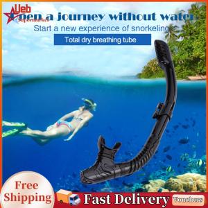 [Ueb]Diving Snorkel Silicone Full Dry Mouthpiece Swimming Underwater Diving Air Tube