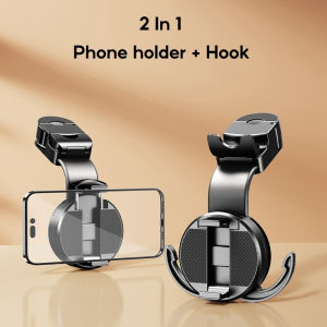 OATSBASF Car Rear Seat Phone Holder  Car Headrest Hidden Rugged Hook