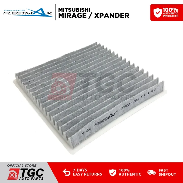 Fleetmax%20Cabin%20Filter%20/%20Aircon%20Filter%20Mitsubishi%20Mirage%20G4%20/%20HB%202012%20-%20Up%20Xpander%202018%20-%20Up%20FCS9952%201pc%20-%20Image%202