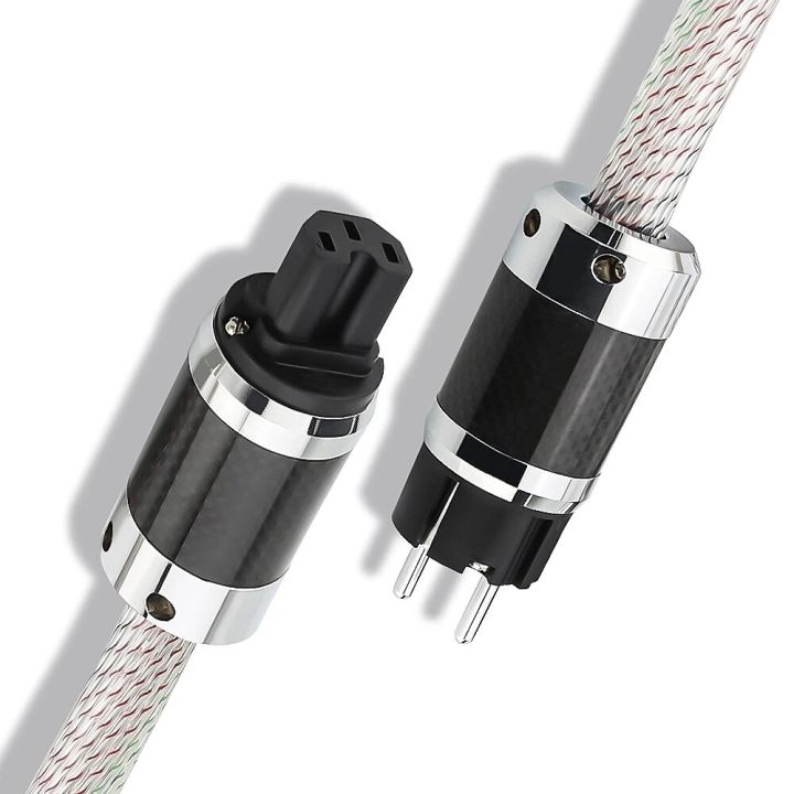 15cores Nordost Valhalla OFC Copper 7N Silver Plated EU Power Cable ...
