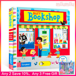 Busy Bookshop Board Book Early Childhood Education Books Original English Books
