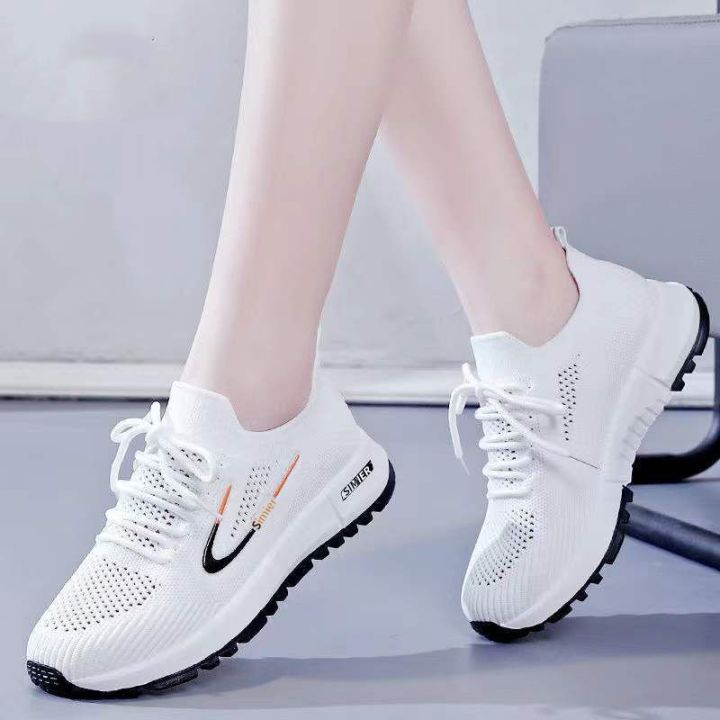 Lazada white sale rubber shoes