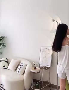 Nordic Irregular Velvet Fabric Mirror Full Length Cloud Mirror Ins Modern Nordic Tall 160x60cm Hanging Full Body