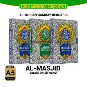 Al Quran Mushaf Bombay SPESIAL untuk WAKAF AL MASJID | Quran Full Colour A5 | Al Qosbah