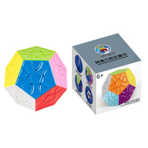 2026 Hot Sale [ Shipped from China ] New product: Masters Cube 3x3 Corner Twist Five Magic Shape Icosahedron Smooth Magic Cube Floral Five Magic Cube B3