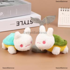 [COD] SweetBabiese 11cm dễ thương rùa thỏ sang trọng nhồi bông búp bê mềm đồ chơi sang trọng Keychain túi trang trí mặt dây chuyền Kid Quà Tặng