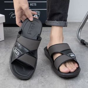 Popular Style Mens Sandals Open Toe Simple Trend Non-Slip Waterproof All Season Home Outdoor Daily Casual Walking Male Sandals