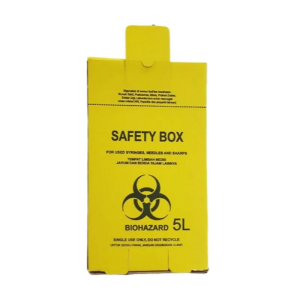 PROMO Tempat Sampah Medis Safety Box 5 Liter Biohazard Container  5 L