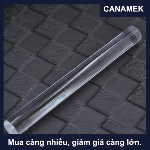 【CANAMEK】 1PC trong suốt Acrylic rắn CuộN đất sét lăn fondant nướng bánh lăn
