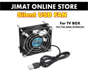 TVBOX USB MINI COOLING FAN (IMPROVE Your Tvbox Performance)