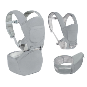 เป้อุ้มเด็ก เป้อุ้มเด็กฝ้าย 0-4 เป้อุ้มเด็กระบายอากาศ กระเป๋าอุ้มเด็ก สำหรับฤดูร้อน ระบายอากาศได้ โฟร์ซีซัน โพลีเอสเตอร