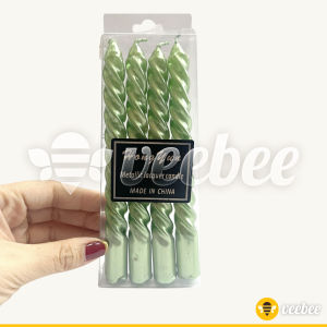 Lilin Plintir Warna 4pc Candle Birthday Christmas