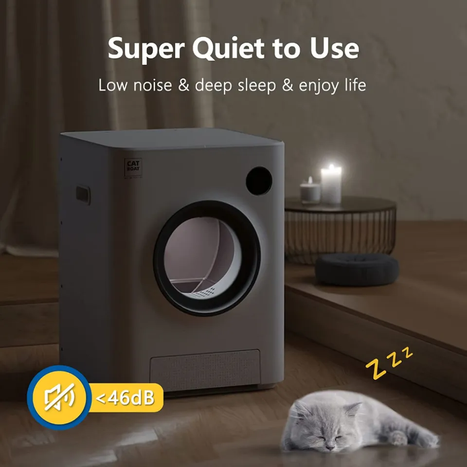 PET MARVEL Magic Cube Automatic Cat Litter Box Tandas Kucing