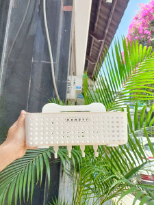 Kệ Để Đồ Nhà Tắm Dán Tường Có Móc Treo Tiện Lợi Kệ Nhà Tắm Nhựa Cao Cấp