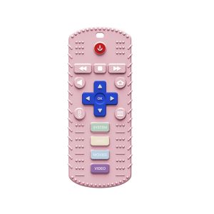 【2Pcs/Set】Molar Artifact Food-grade Baby Molar Toy Remote Control Gutta Percha