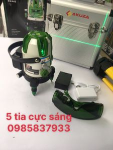 Máy quét lazer 5 tia xanh cực sáng điều chỉnh