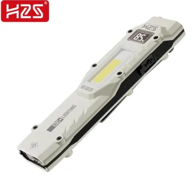 PROMO H2S SENTER MINI EDC TACTICAL LED HS-EDC28 SUPER TERANG 4 WARNA RECHARGEABLE MURAH MERIAH