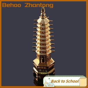 Behoo Hợp kim kẽm phong thủy Tháp giáo dục cấp wen chang chùa đồ trang trí để bàn