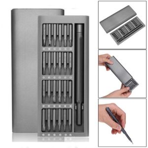 Bộ Tua Vít Mini Đa Năng 24 Chi Tiết Chất Liệu Thép HRC Từ Tính Cao Cấp Nhỏ Gọn Sửa Chữa điện thoại