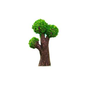 PAXTONE Decorative Artificial Mini Pine Tree Simulation Multiple Style Micro-landscape Ornaments Mini Bonsai Figurine Lifelike Fairy Moss Micro Landscape Miniatures Garden