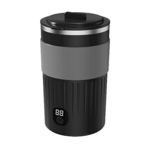 GUHEHARD Có thể sạc lại Cốc tự động khuấy Sạc USB 400mL Cốc xay sinh tố xoay Di động Khuấy từ Cốc khuấy điện Đồ uống nóng