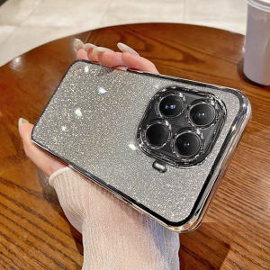 Glitter Case For Xiaomi 15T Pro 15TPro Mi 15T 14T 2025 Xiaomi15T Xiaomi15TPro Phone Casing Back Cover Soft TPU Silicone Flexible Bling Shockproof Bumper Gradient Camera Lens Protect