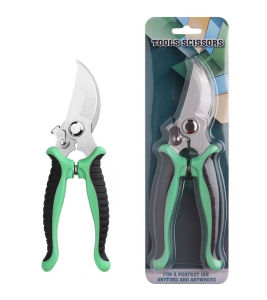 Gardening Pruning Shears High Carbon Steel Scissors Garden Plant Scissors Branch Hands Pruner Cutter for Planting Bonsai
