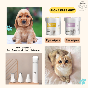 Pets Electric Shaver / Clipper / Dog / Cat / 4 in 1