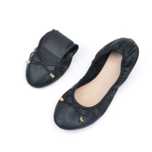 2026 New WomenS Egg Roll Shoes Ballet Round-Toe Soft Sole Shoes Ballet Shoes