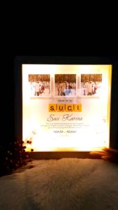 3D Scrabble Pop Up Bingkai Kayu 20x20Cm - Kado Wisuda Kado Ultah Kado Nikahan