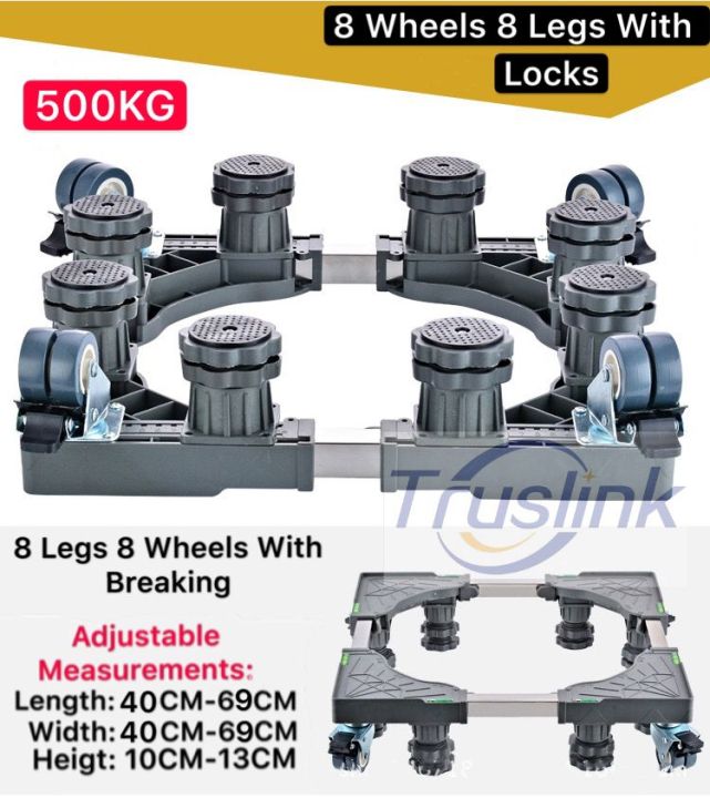 [SG Seller] Multi-functional Movable Adjustable Base Stainless Steel ...