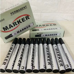(12pcs per box) Pen permanent marker black