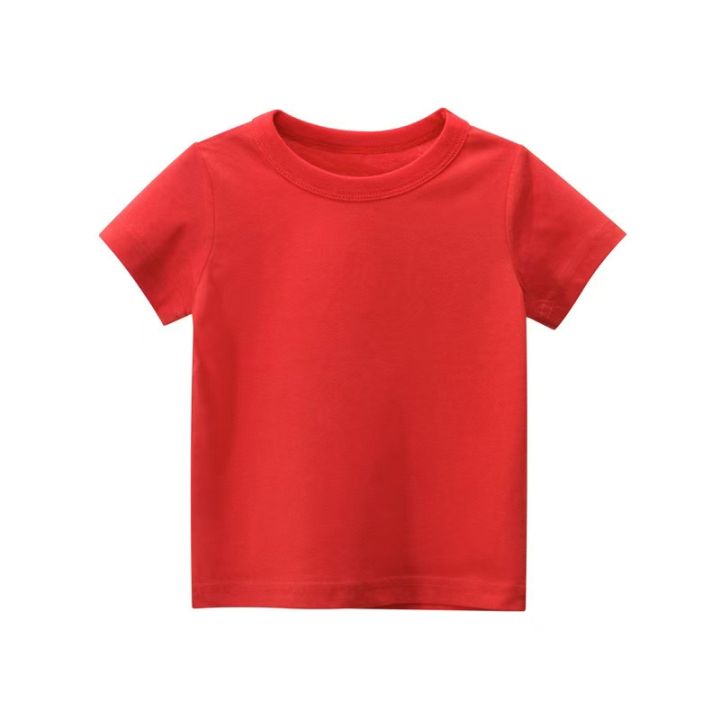 SG%20100%25%20cotton%20children's%20t-shirt%20toddler%20boys%20and%20girls%20top%20for%20kids%20short%20sleeve%20T-shirt%20plain%20color%20clothes%20school%20activity%20shirt%20holiday%20clothes%20red%20green%20blue%20white%20yellow%20shirts%20-%20Image%207