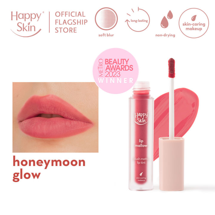 Happy Skin Lip Mallow Tint in Honeymoon Glow | Lazada PH