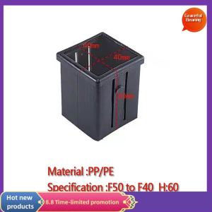 Graceful Square Tubing For Cover Tube Durable Chair Glide Insert Finishing Plugs Fitness Equipment Accessories Sliding Sleeve