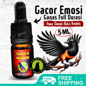 SEMPATI Super Murai High Quality Vitamin Gacor Penggacor Burung Murai Batu Obat Gacor Spesial Burung Murai Doping Fighter Buka Isian