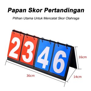 Papan Skor 4 Digit/Papan Skor/Papan Skor Pertandingan/Papan Skor Digital/Papan Skor Olahraga Digital