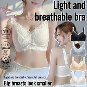 Bra female summer fullcup adjustable collection antisagging cups